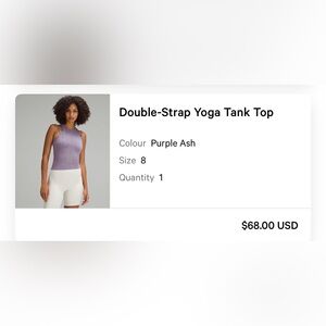 Tank top lululemon